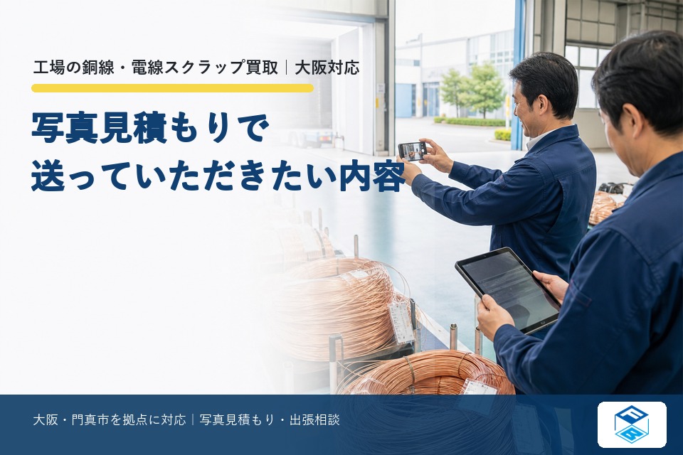 写真見積もりで送っていただきたい内容